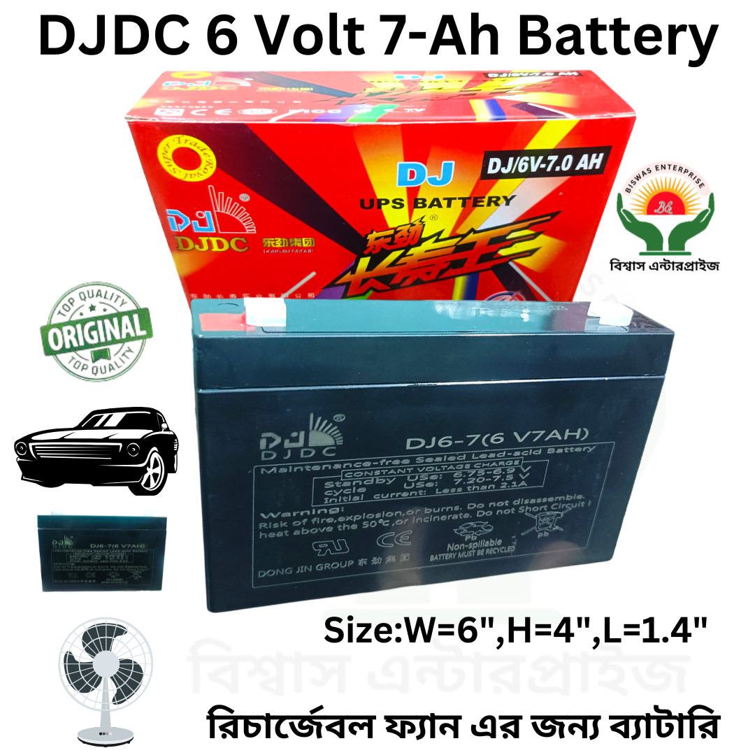 Djdc6V7Ah Battery Djdc6V7Ah Battery