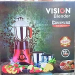 VISION 750W Blender VIS-SBL-011 | Heavy Duty Juicer Grinder & 3 Jar Mixer - Image 3